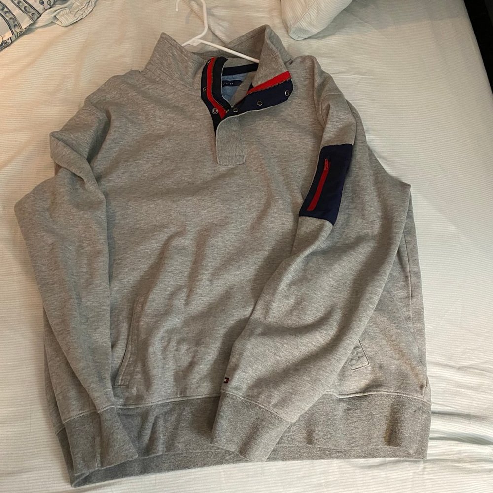 Tommy Hilfiger Sweatshirt - 1/4 Zip - Size XXL